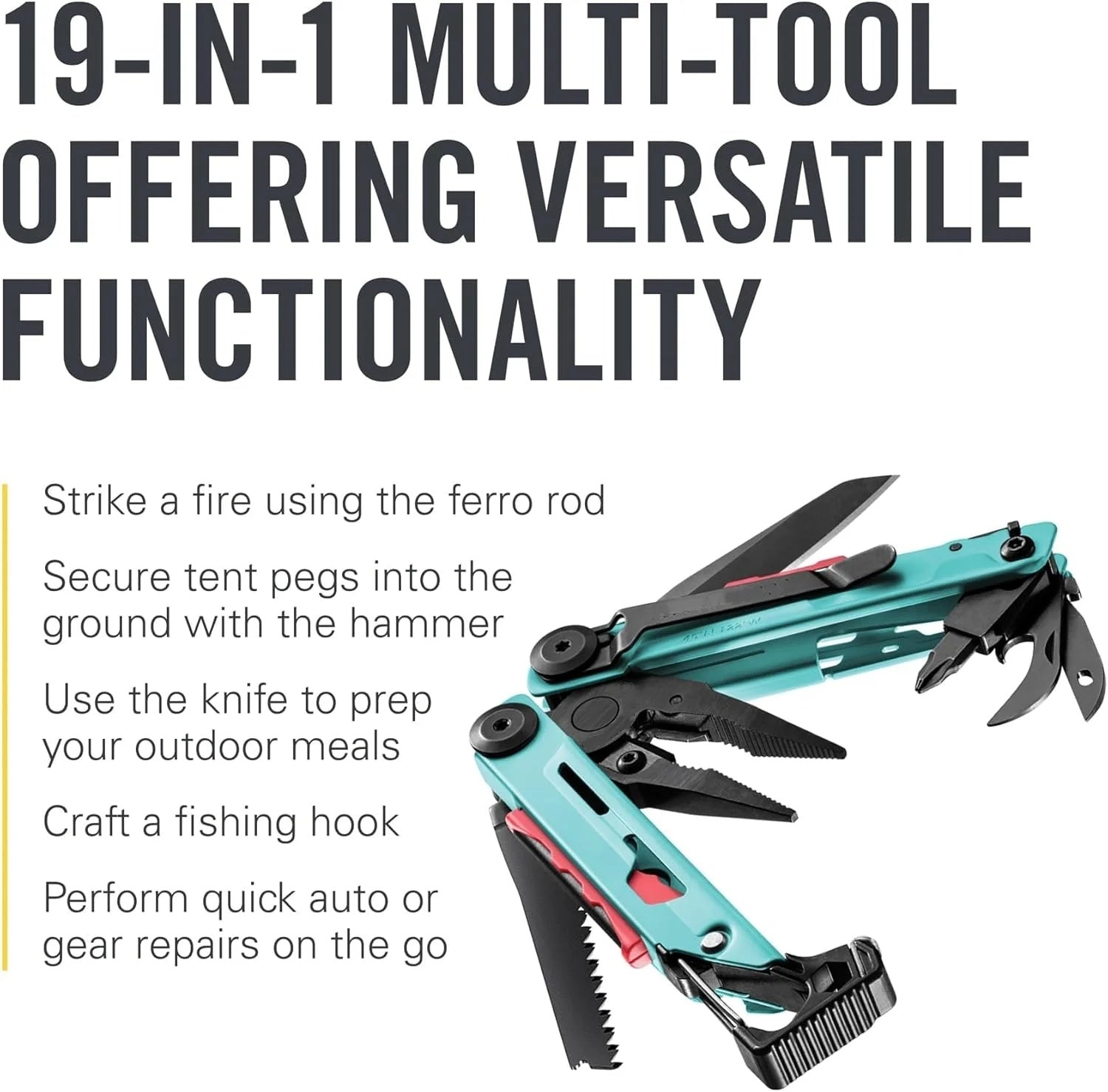 Factory Deals💥 19-in-1 Outdoor Survival EDC Multi-Tool🛠️