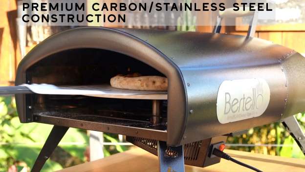 New Year Sale! - $200 Off – Bertello SimulFIRE 16” Rotating Outdoor Pizza Oven