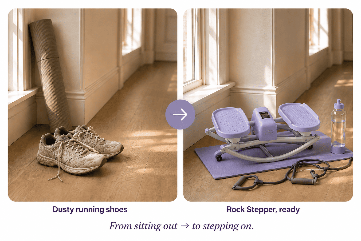 From sitting out to stepping on - desktop view