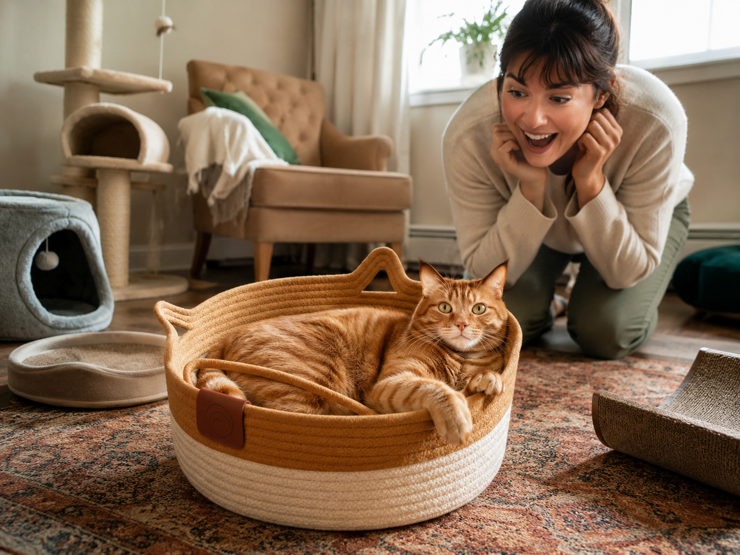 Klynein™ cat basket hero image
