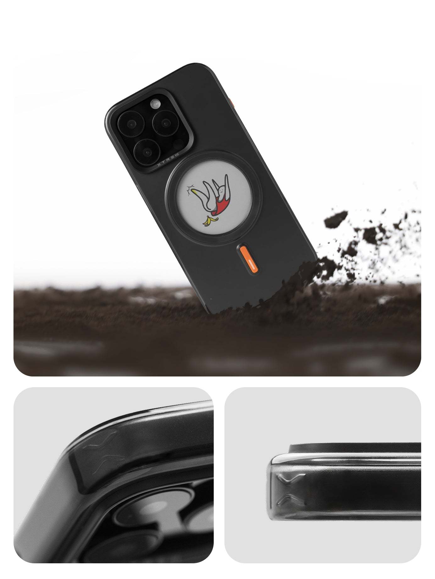 Klynein™ phone case with a screen you can change anytime