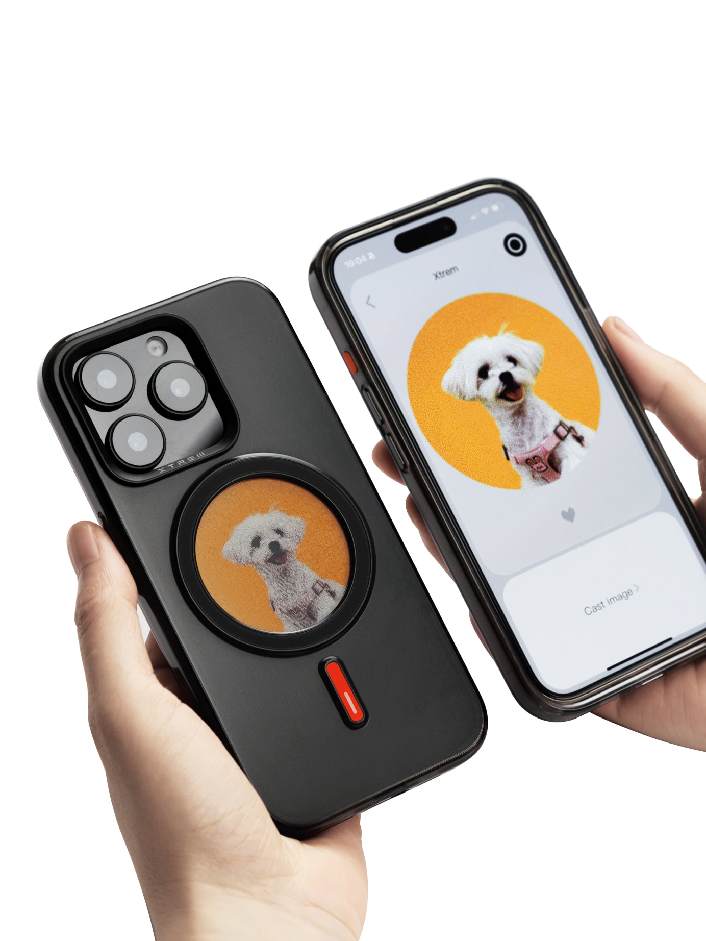 Klynein™ phone case with a screen you can change anytime