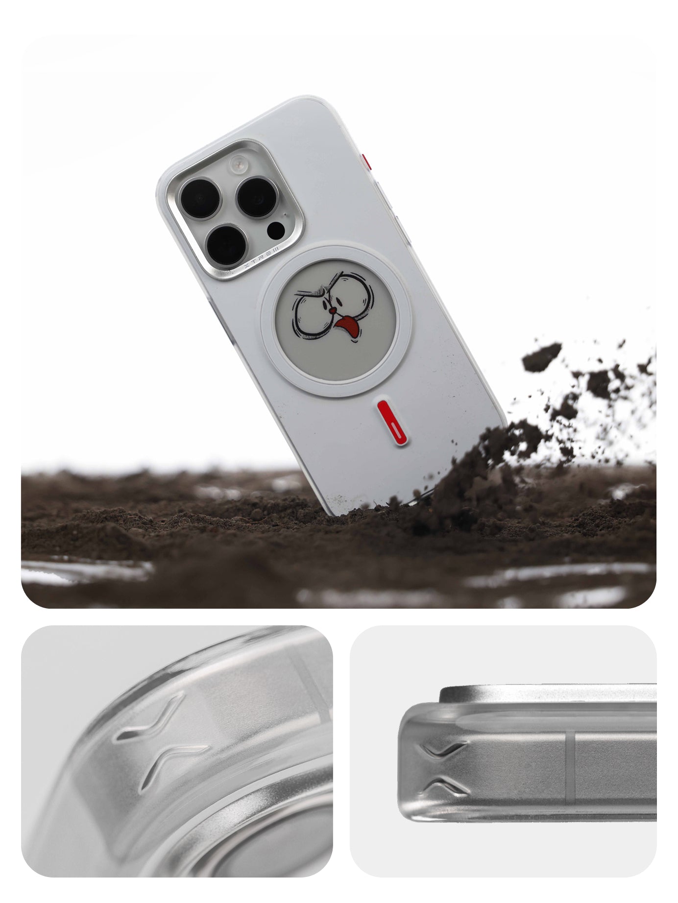 Klynein™ phone case with a screen you can change anytime