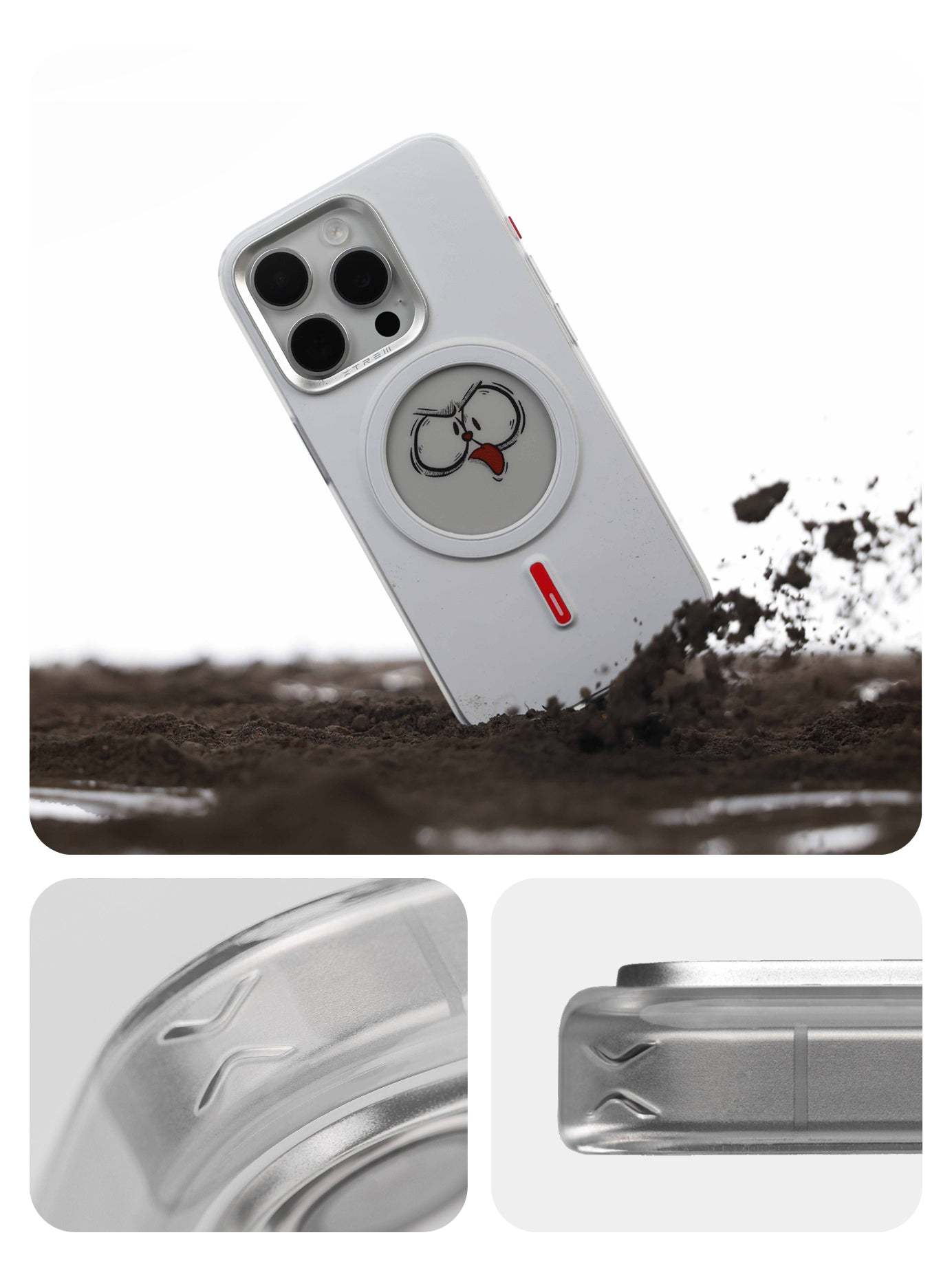 Klynein™ phone case with a screen you can change anytime