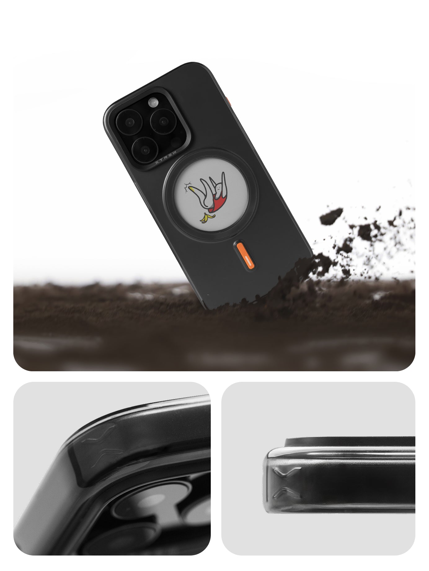Klynein™ phone case with a screen you can change anytime