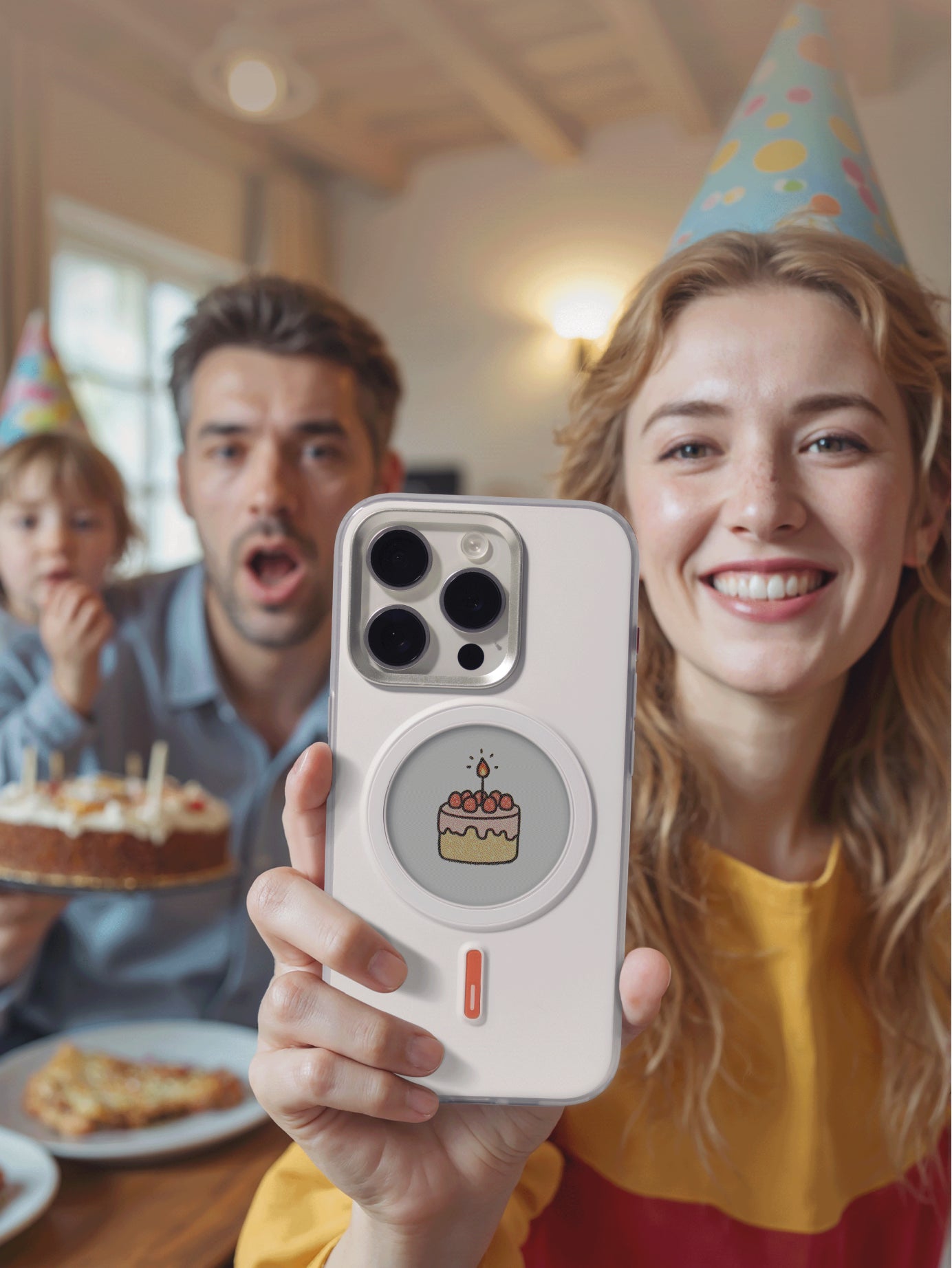 Klynein™ phone case with a screen you can change anytime