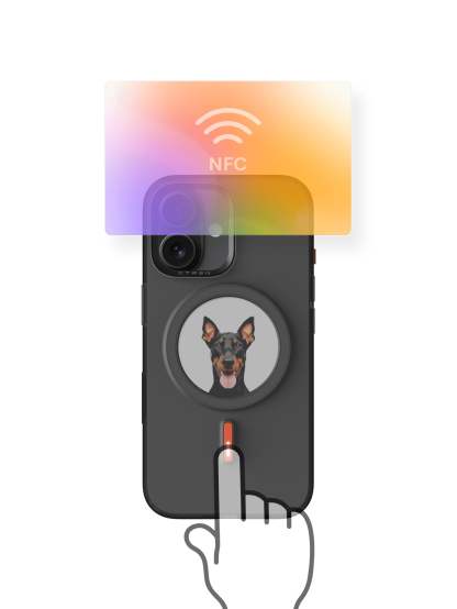 Klynein™ phone case with a screen you can change anytime