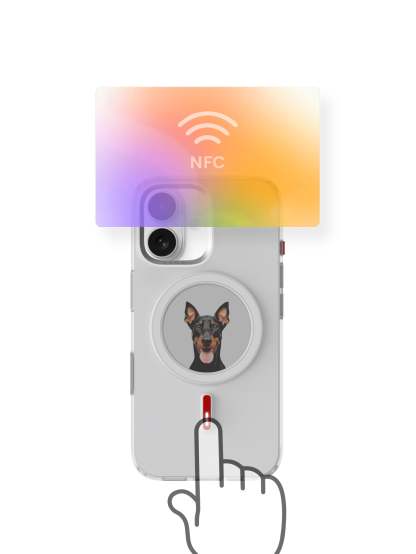 Klynein™ phone case with a screen you can change anytime