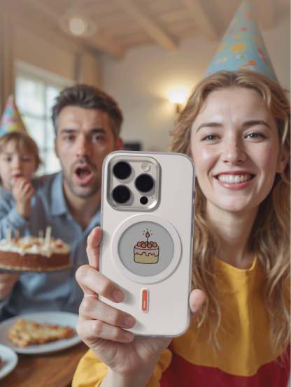 Klynein™ phone case with a screen you can change anytime