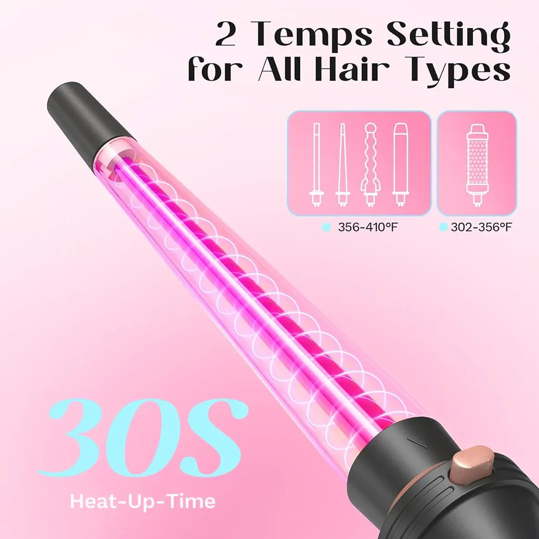 Multi Curl 5-in-1 Curling Wand Set