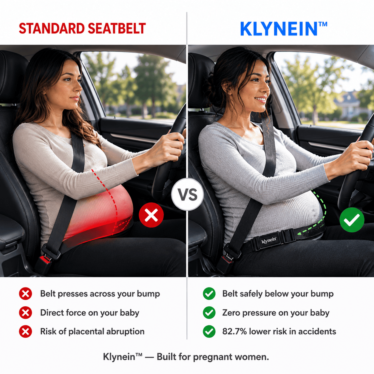 Pregnancy Safety Belt