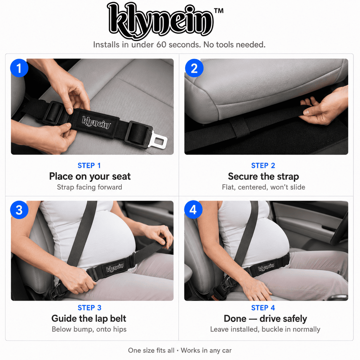 Pregnancy Safety Belt