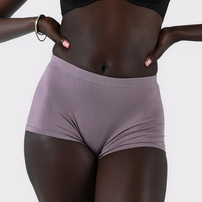 Bamboo-Fiber Ultra-Soft & Breathable Panties (Boyshort)
