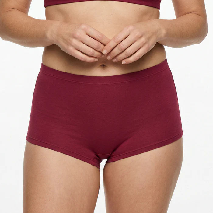 Bamboo-Fiber Ultra-Soft & Breathable Panties (Boyshort)