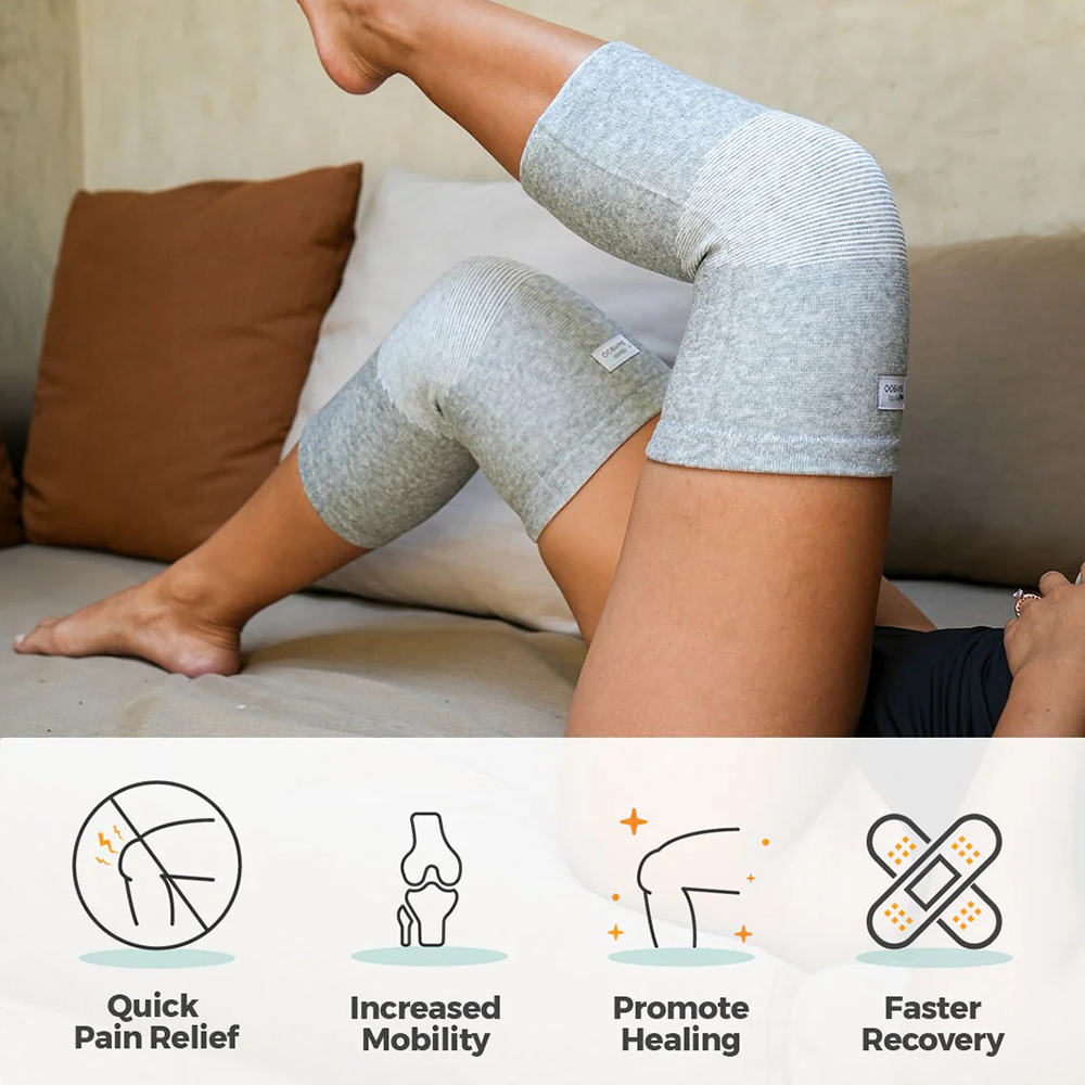Premium Bamboo Knee Sleeve (Single)