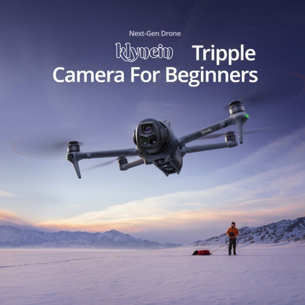 Klynein Tripple Camera – Next-Gen Drone for Beginners with Professional Power