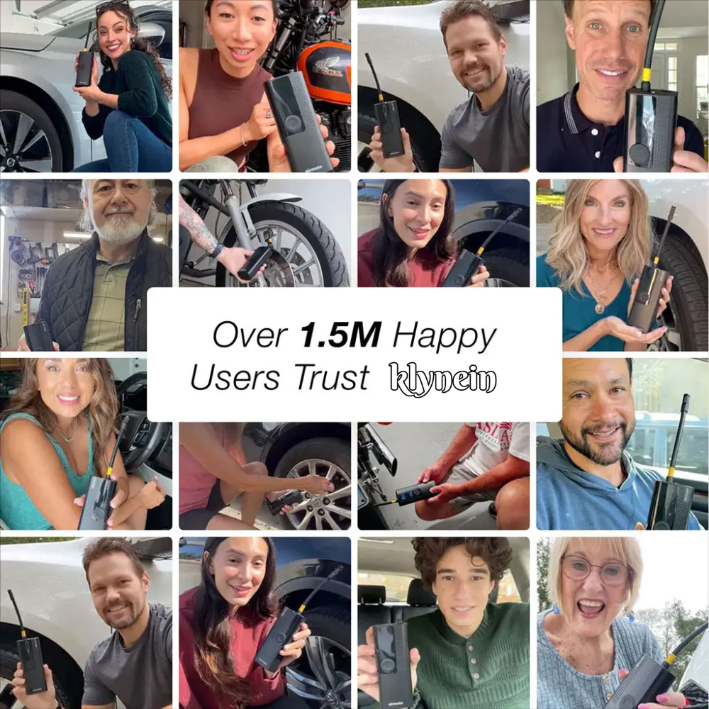  Klynein Portable Tire Inflator