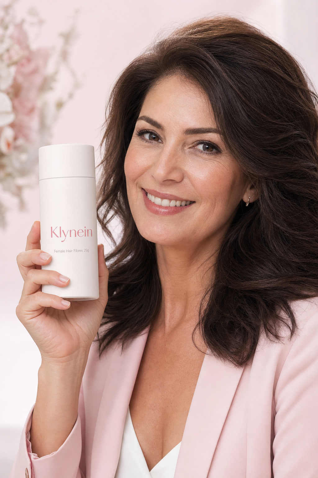 Klynein Female Hair Fibres - confident woman with full hair