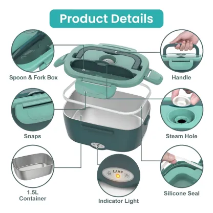 LunchBlock™ Electric Lunch Box