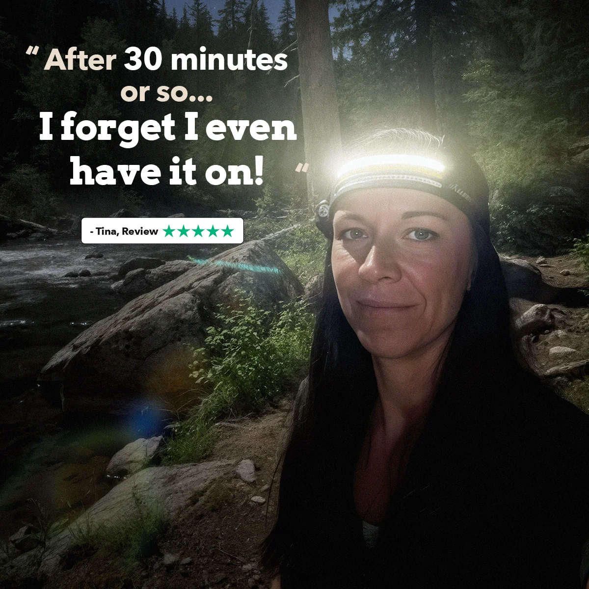 Neermaison 1000lm LED 230° Headlamp PRO 2.0