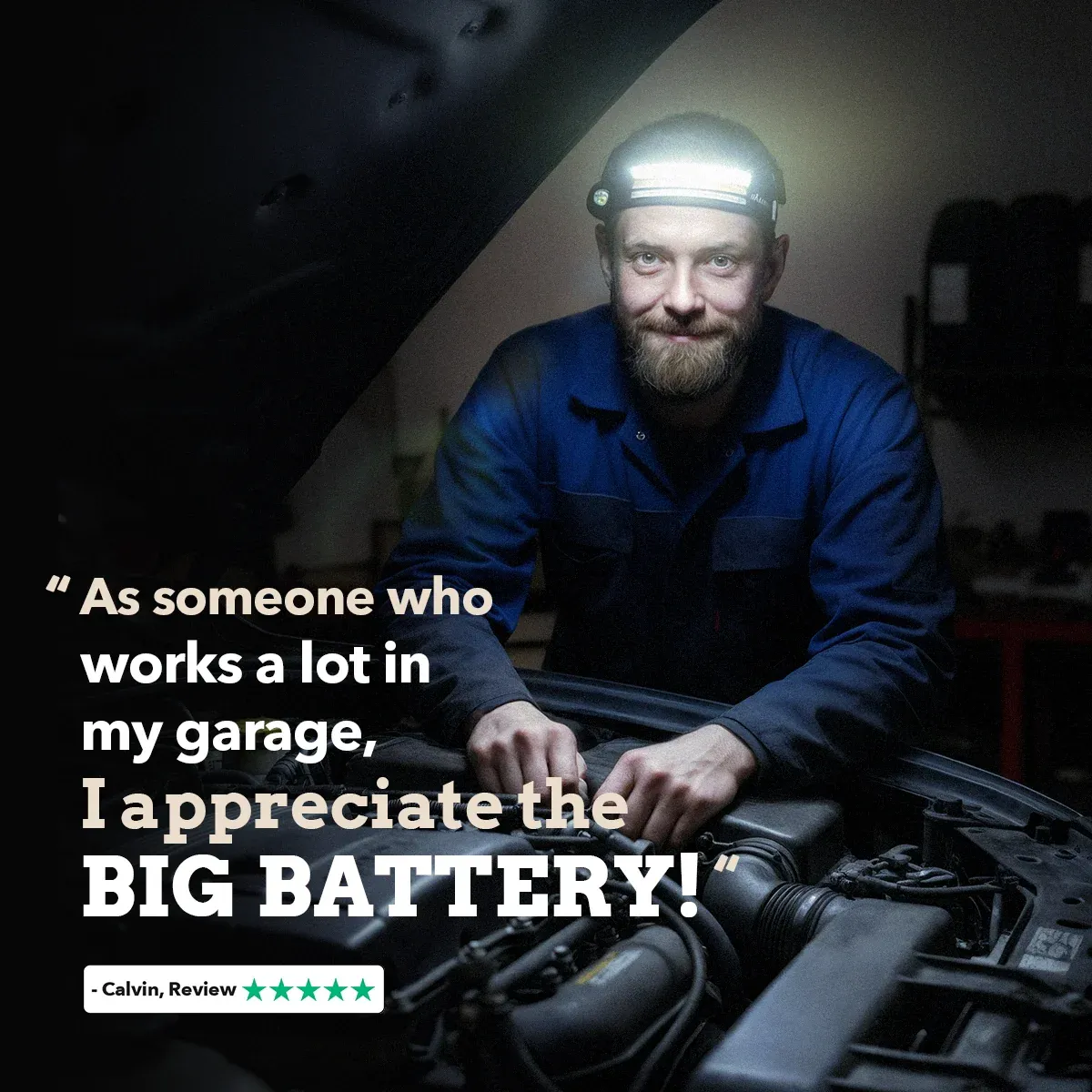 Neermaison 1000lm LED 230° Headlamp PRO 2.0