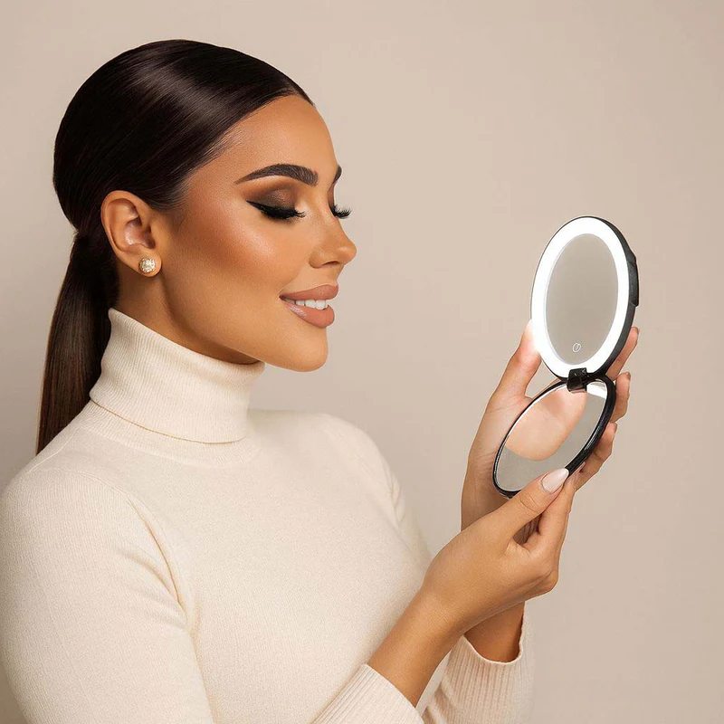 Taylor Lighted Compact Mirror