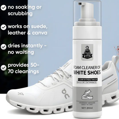 uncloud - water-free foam shoe cleaner