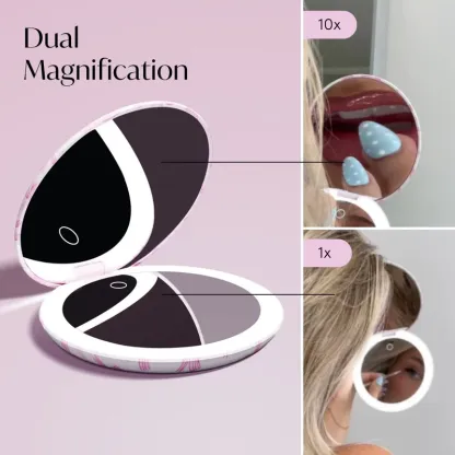 Taylor Lighted Compact Mirror