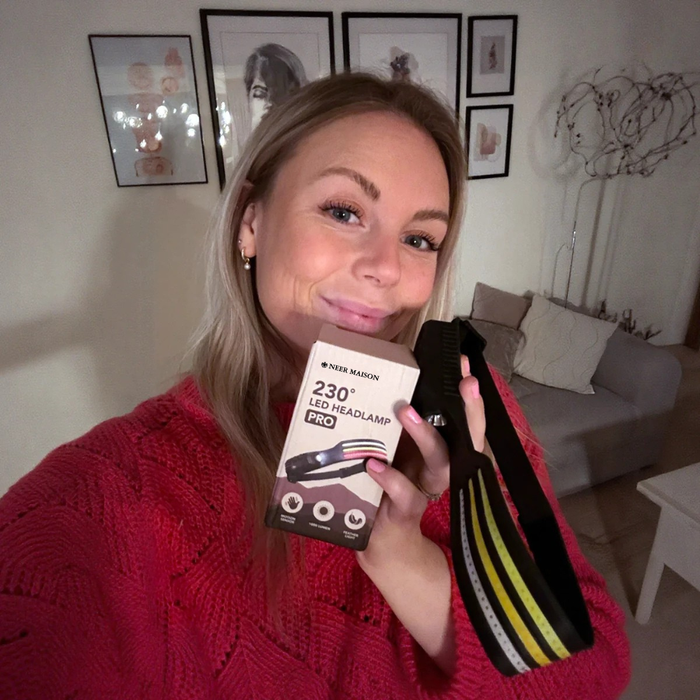 Neermaison 1000lm LED 230° Headlamp PRO 2.0