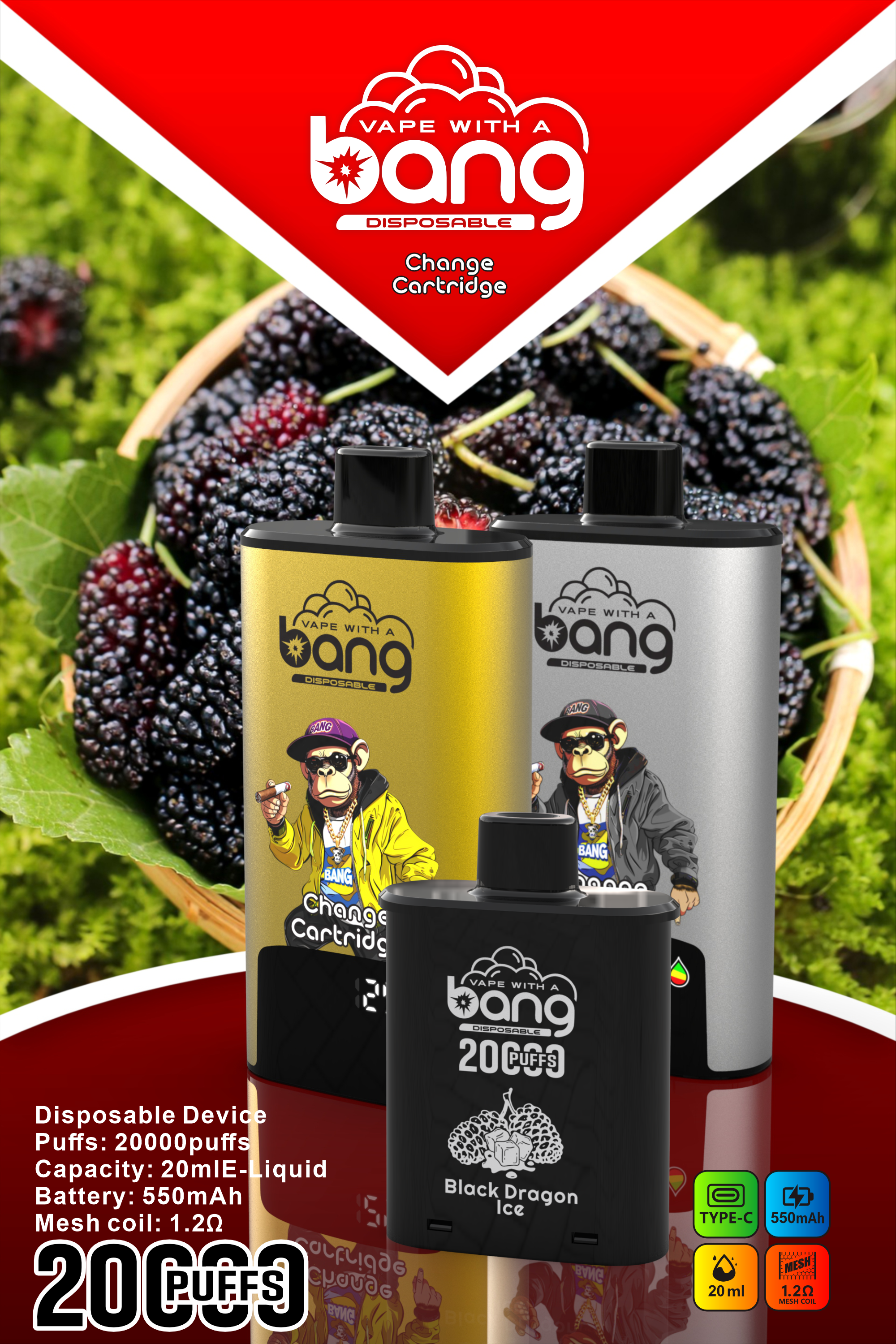 BANG 20000 puffs  DSK046 