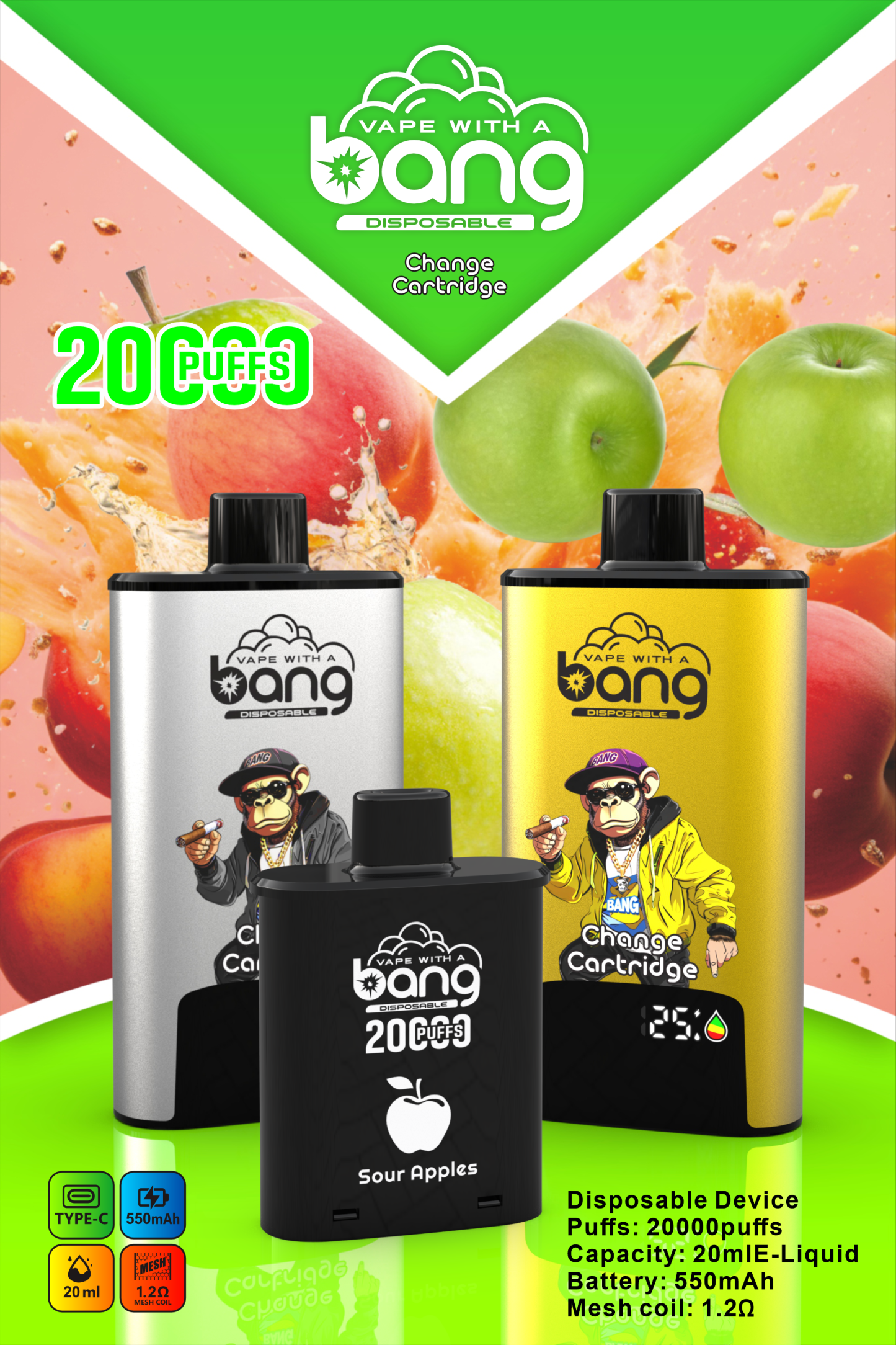 BANG 20000 puffs  DSK046 