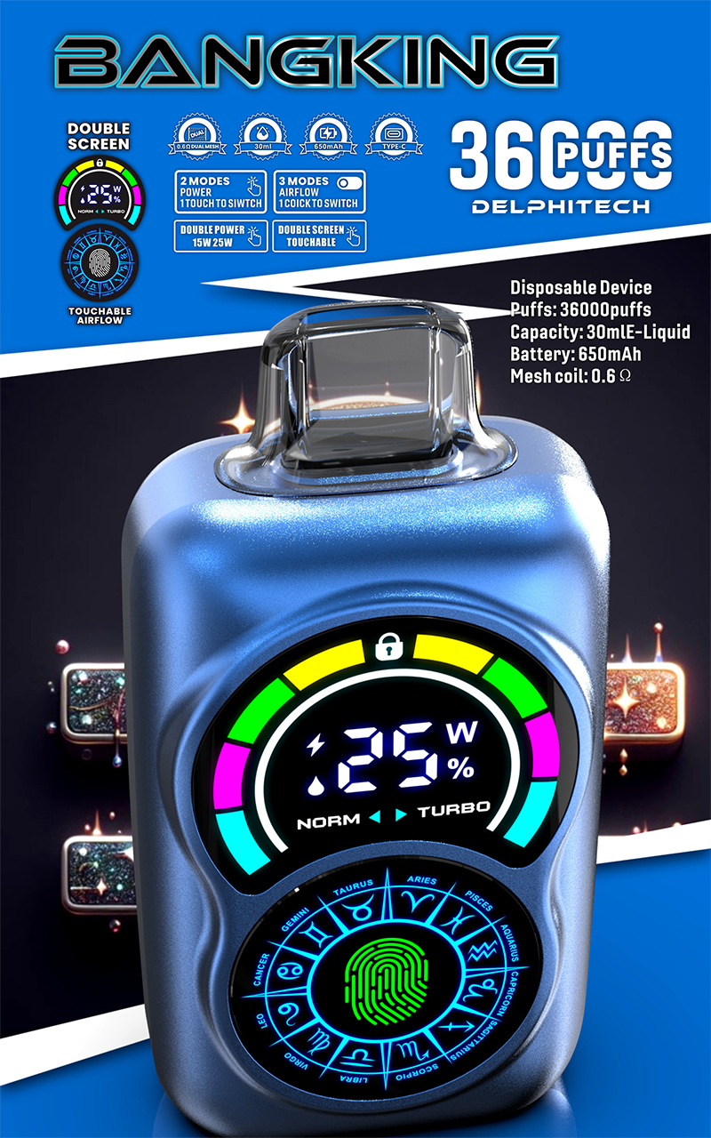 BANGKING 36000 puffs DSK034 in stock 10pcs/set