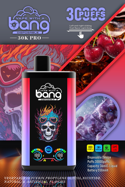 BANG 30000 PUFFS  DSK018 in stock 10pcs/set