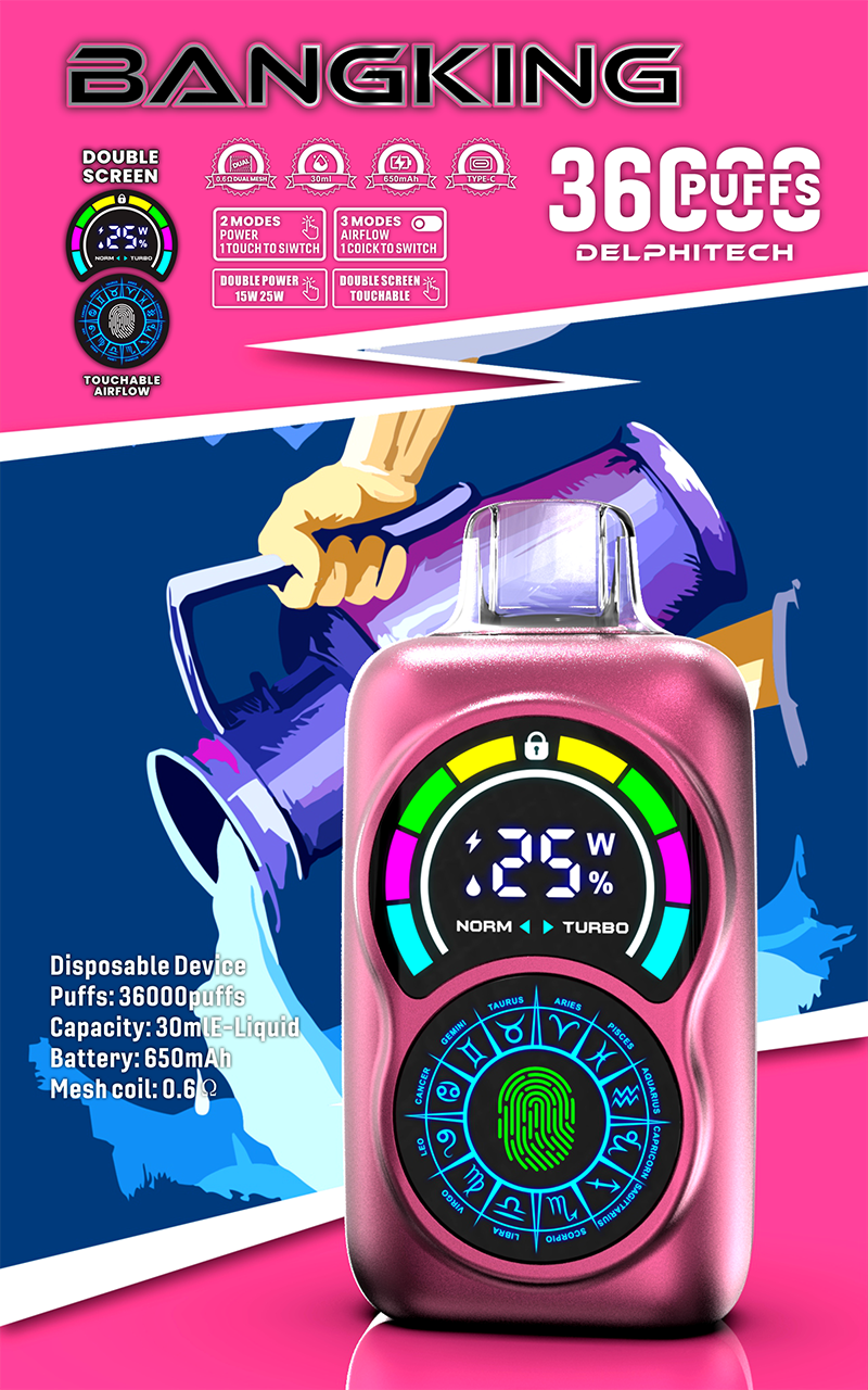 BANGKING 36000 puffs DSK034 in stock 10pcs/set