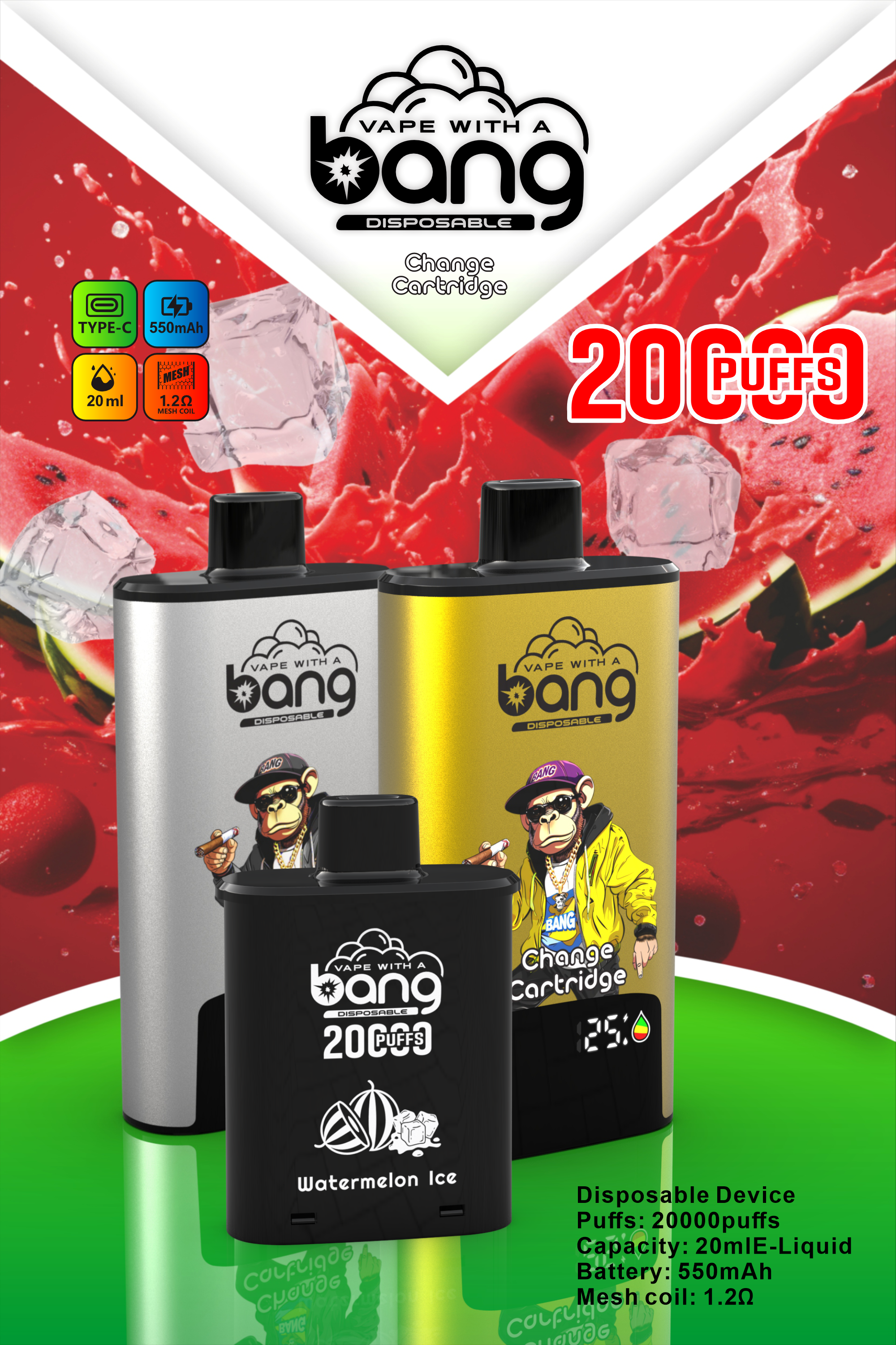 BANG 20000 puffs  DSK046 