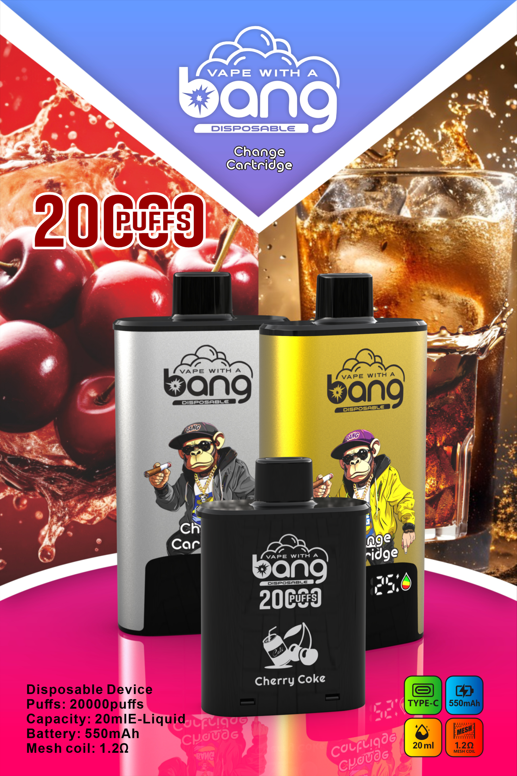 BANG 20000 puffs  DSK046 