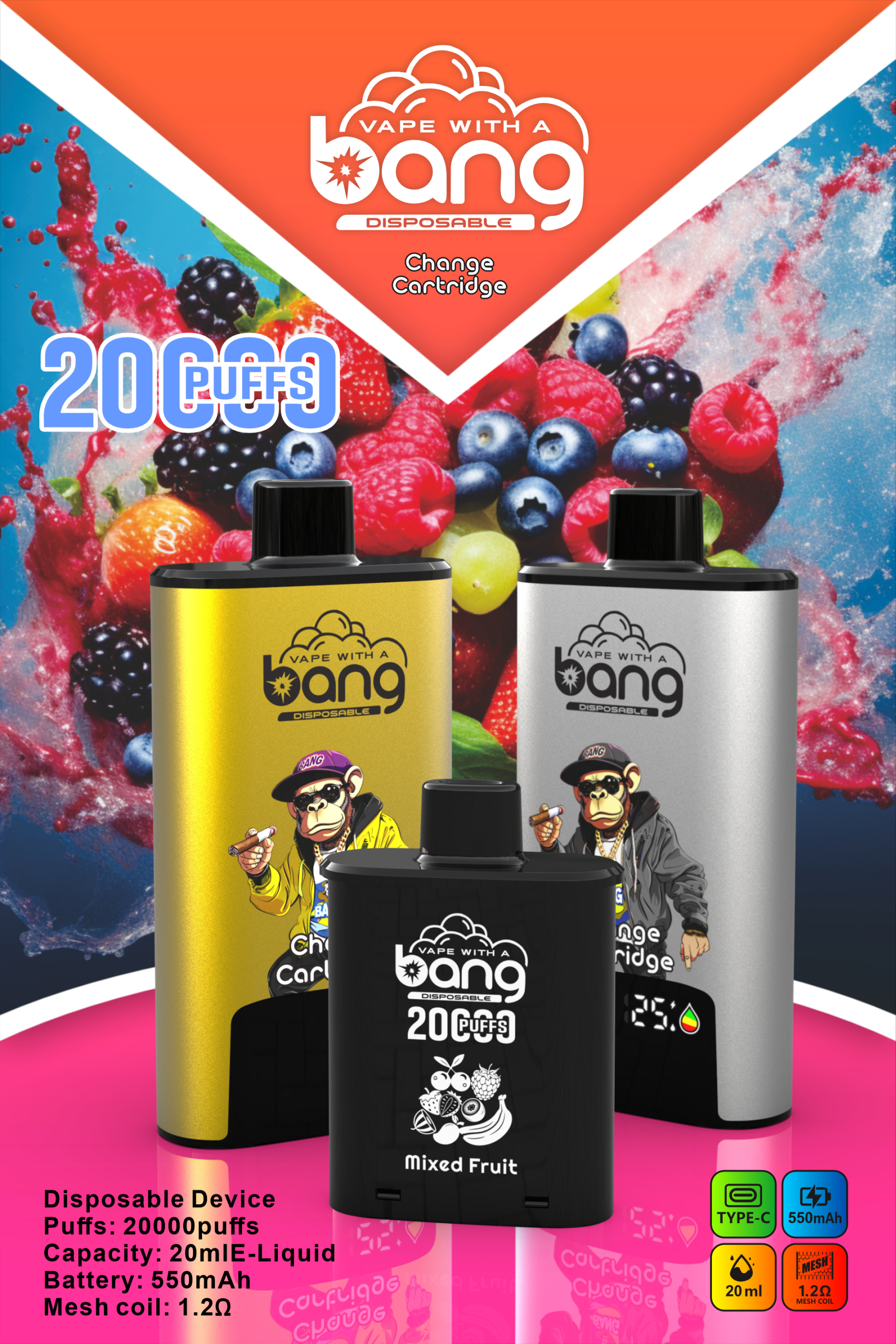BANG 20000 puffs  DSK046 