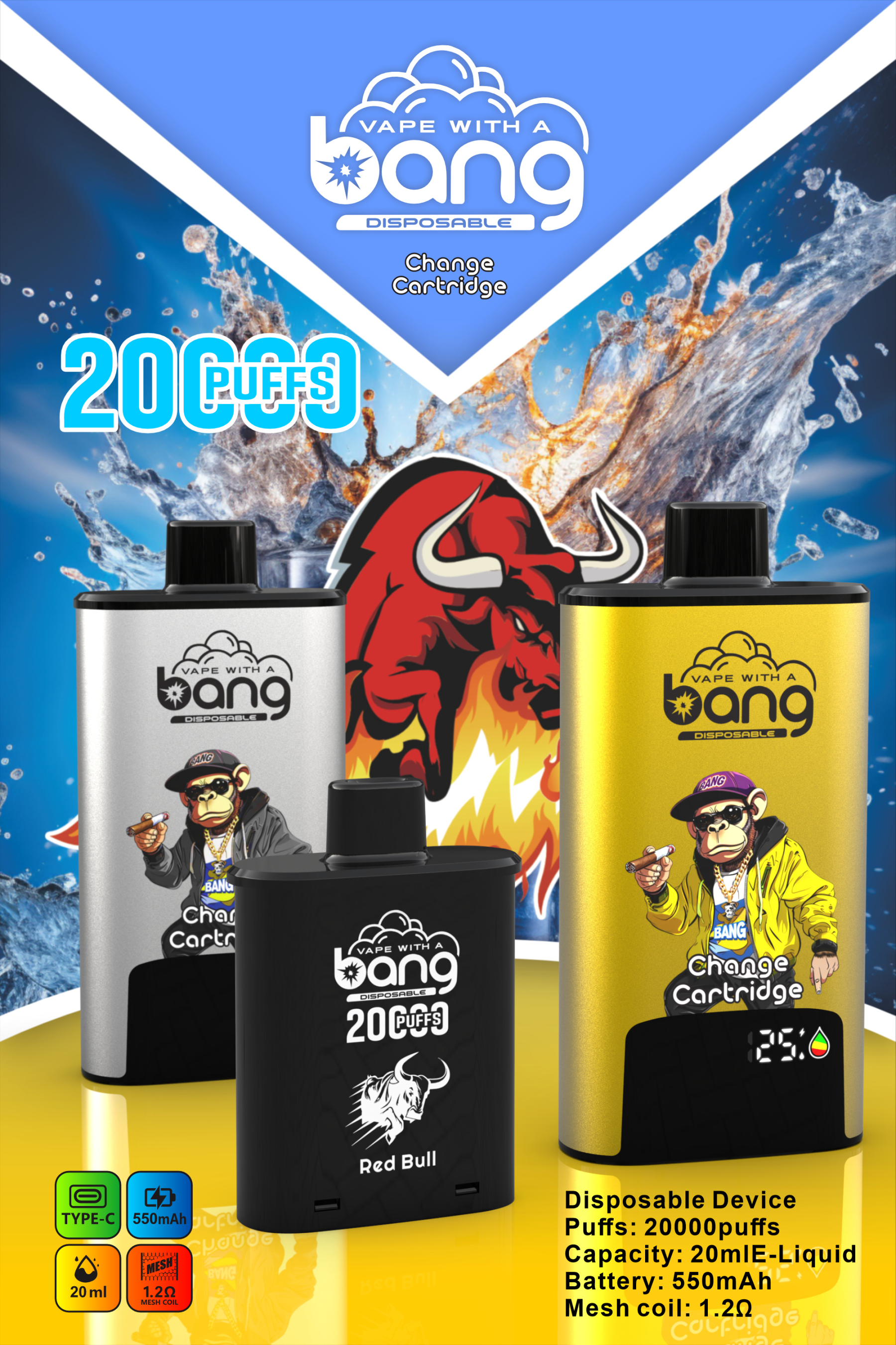 BANG 20000 puffs  DSK046 