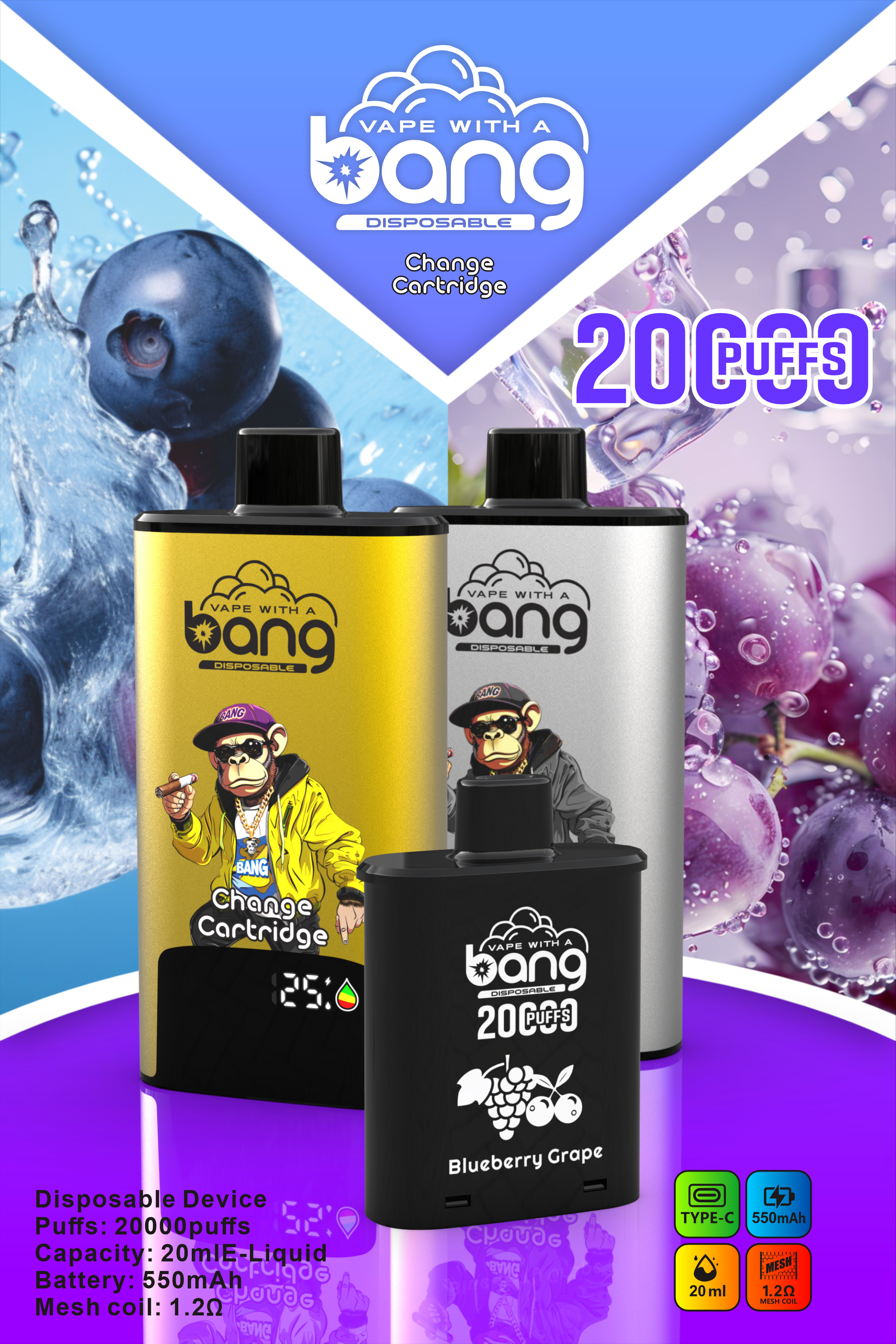 BANG 20000 puffs  DSK046 