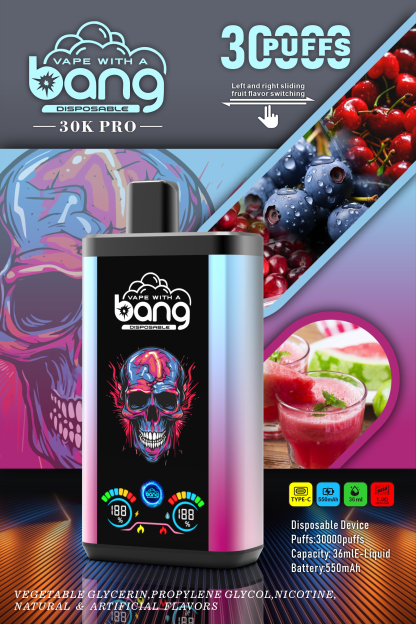 BANG 30000 PUFFS  DSK018 in stock 10pcs/set