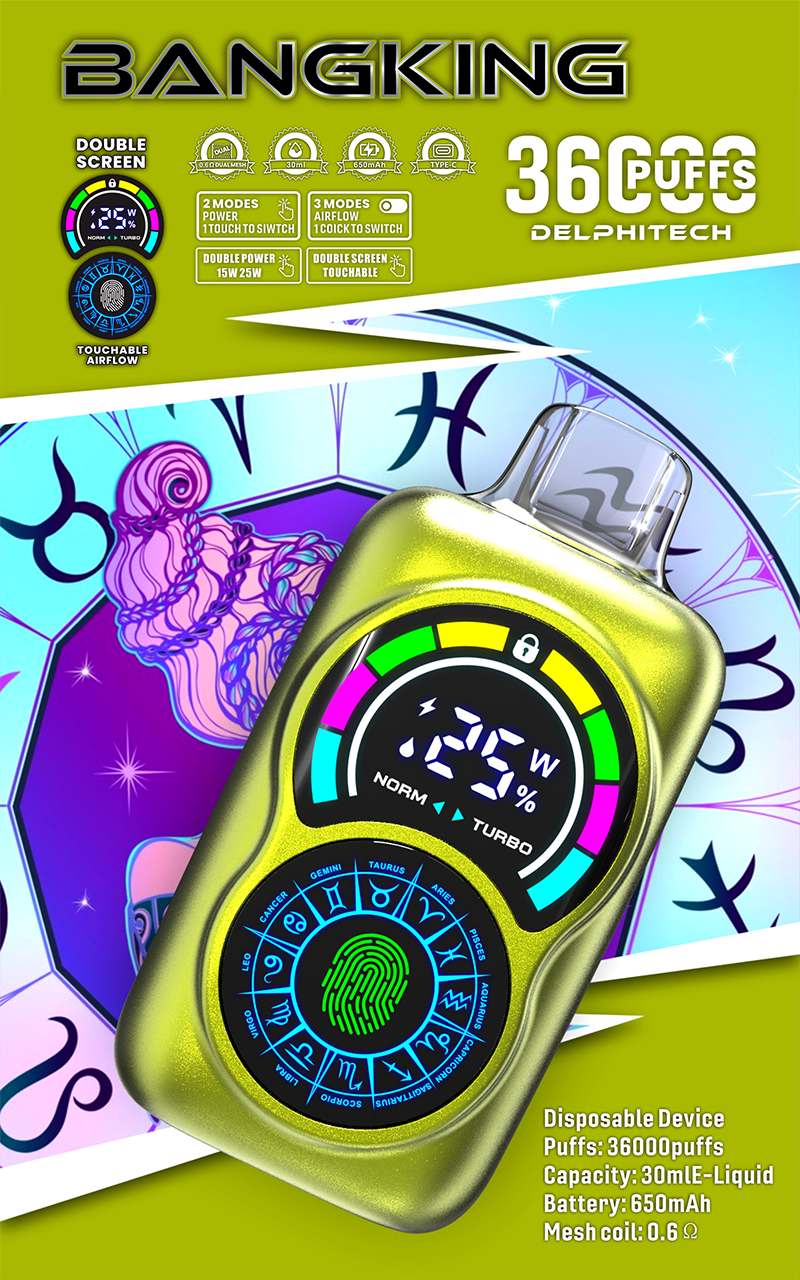 BANGKING 36000 puffs DSK034 in stock 10pcs/set