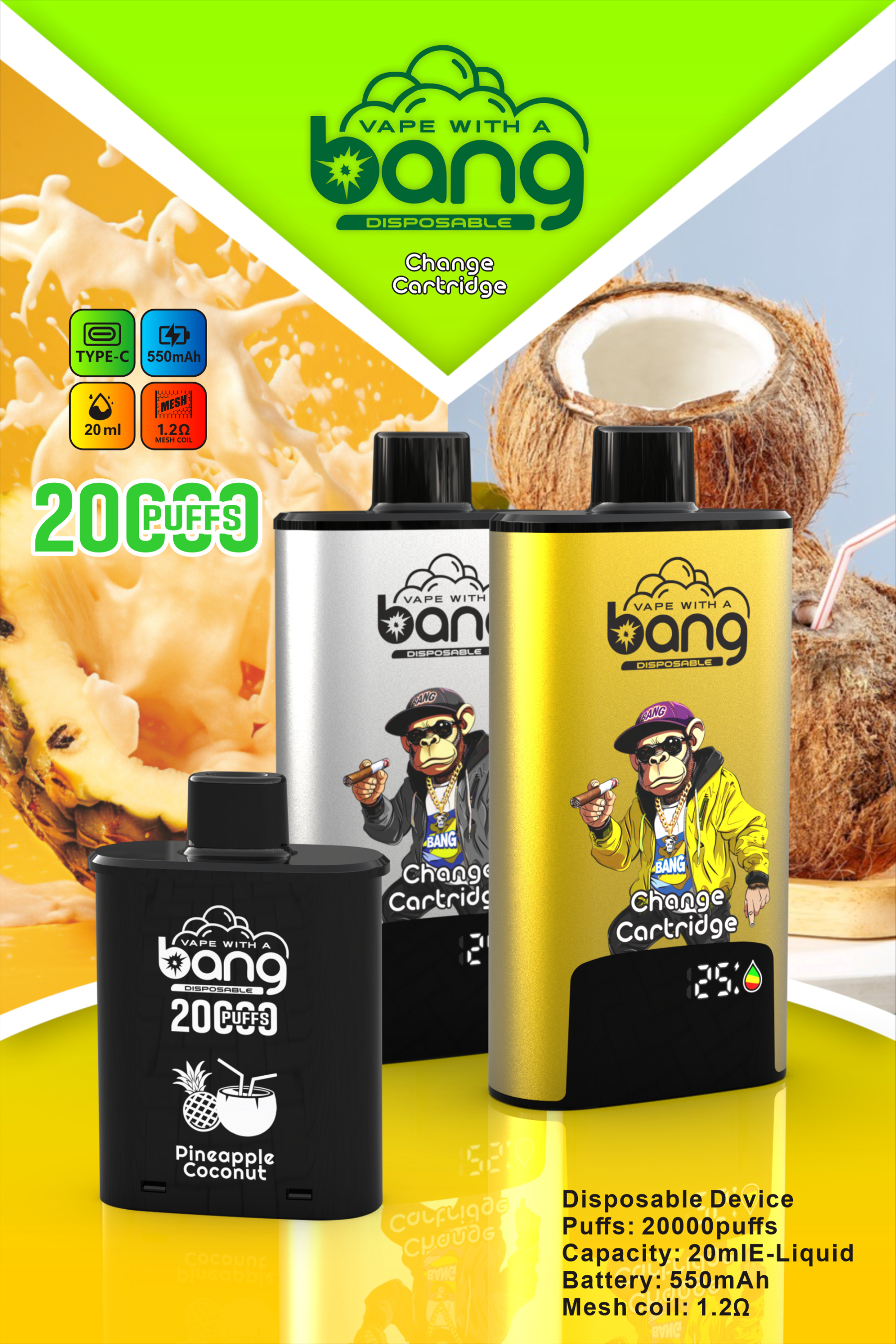 BANG 20000 puffs  DSK046 