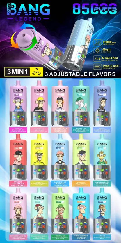 Bang 85000puffs DSK058 in stock 10pcs/set