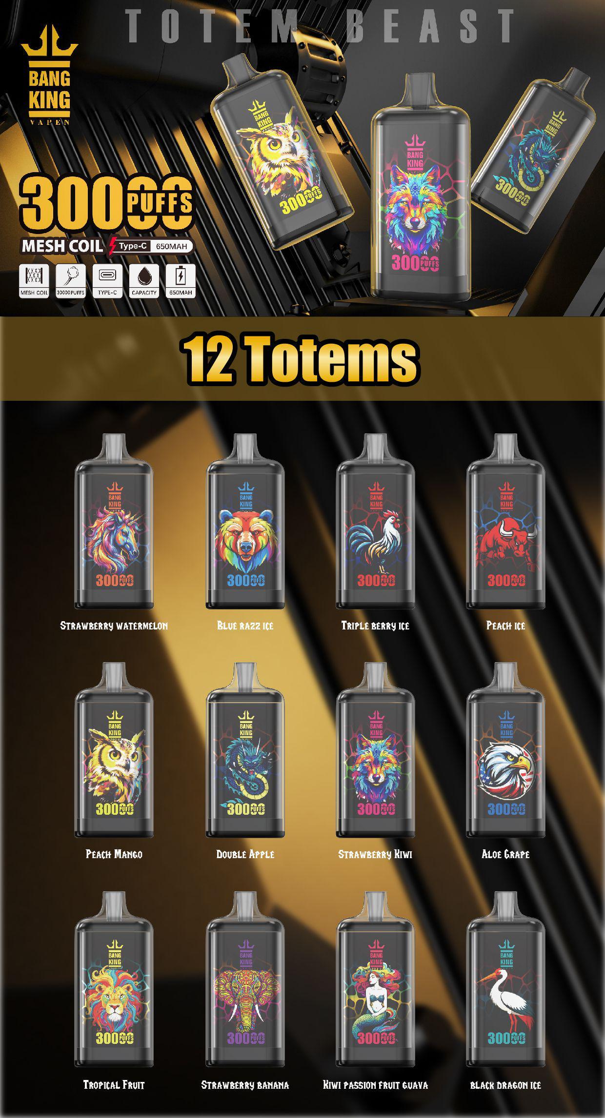 Bangking 30000puffs DSK057  in stock 10pcs/set