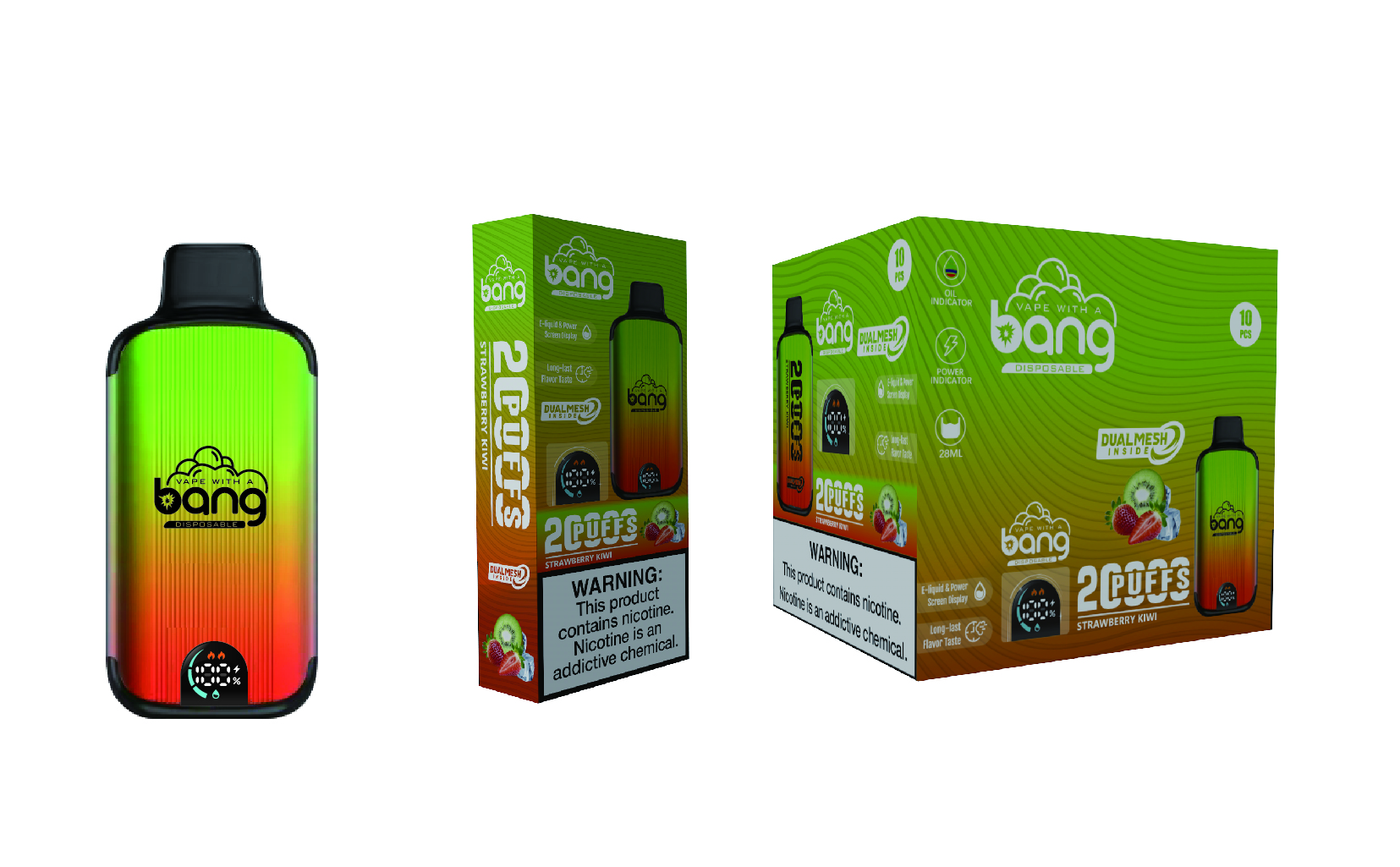 BANG  20000 PUFFS DSK001 in stock 10pcs/set
