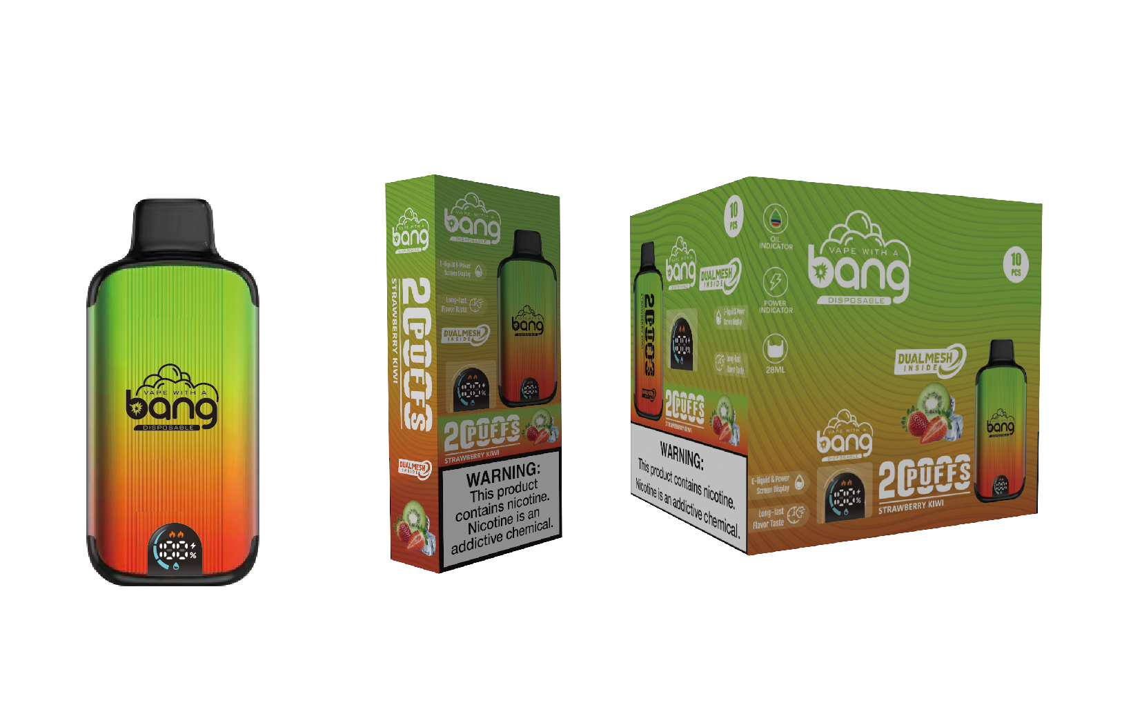 BANG  20000 PUFFS DSK001 in stock 10pcs/set