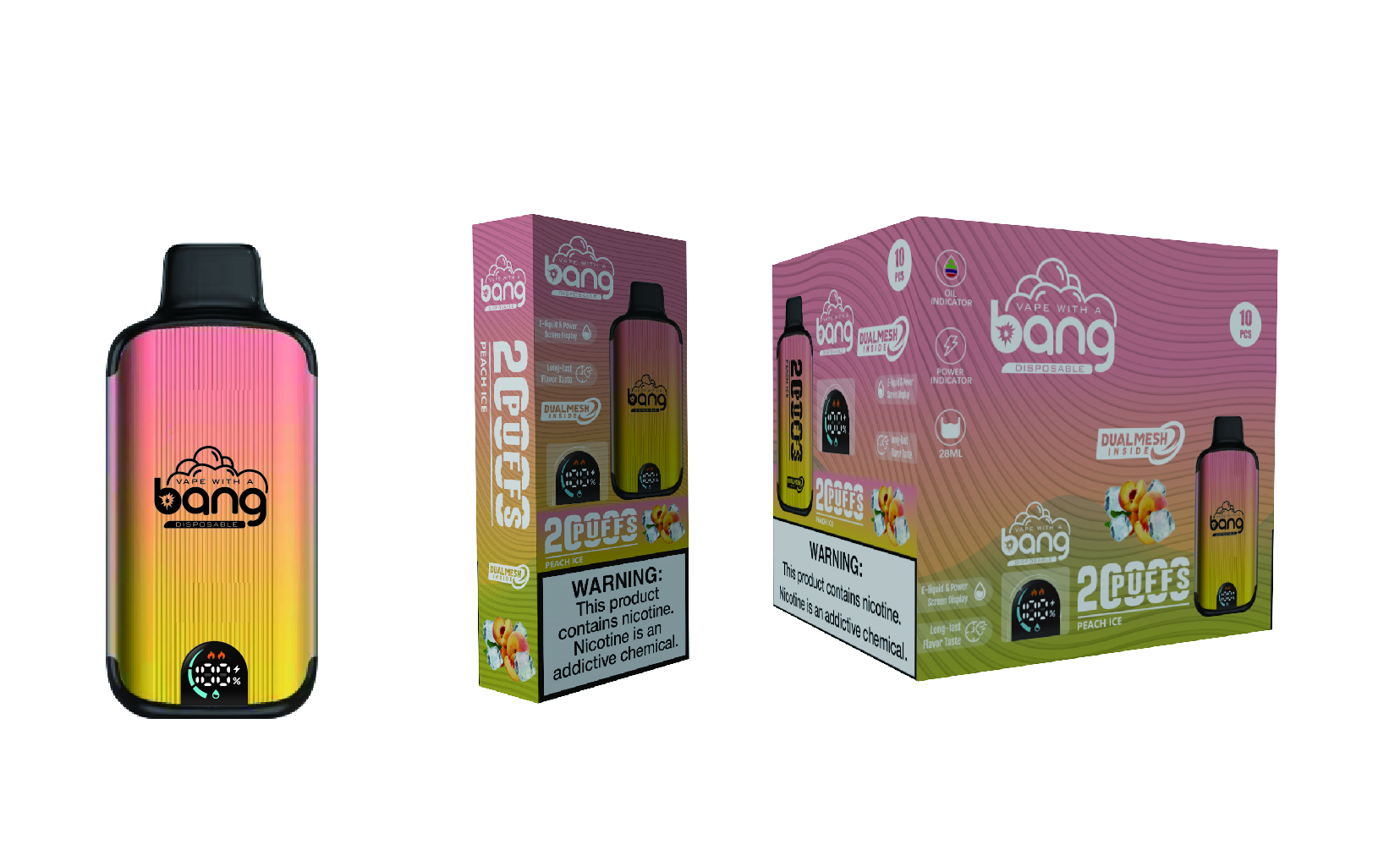BANG  20000 PUFFS DSK001 in stock 10pcs/set