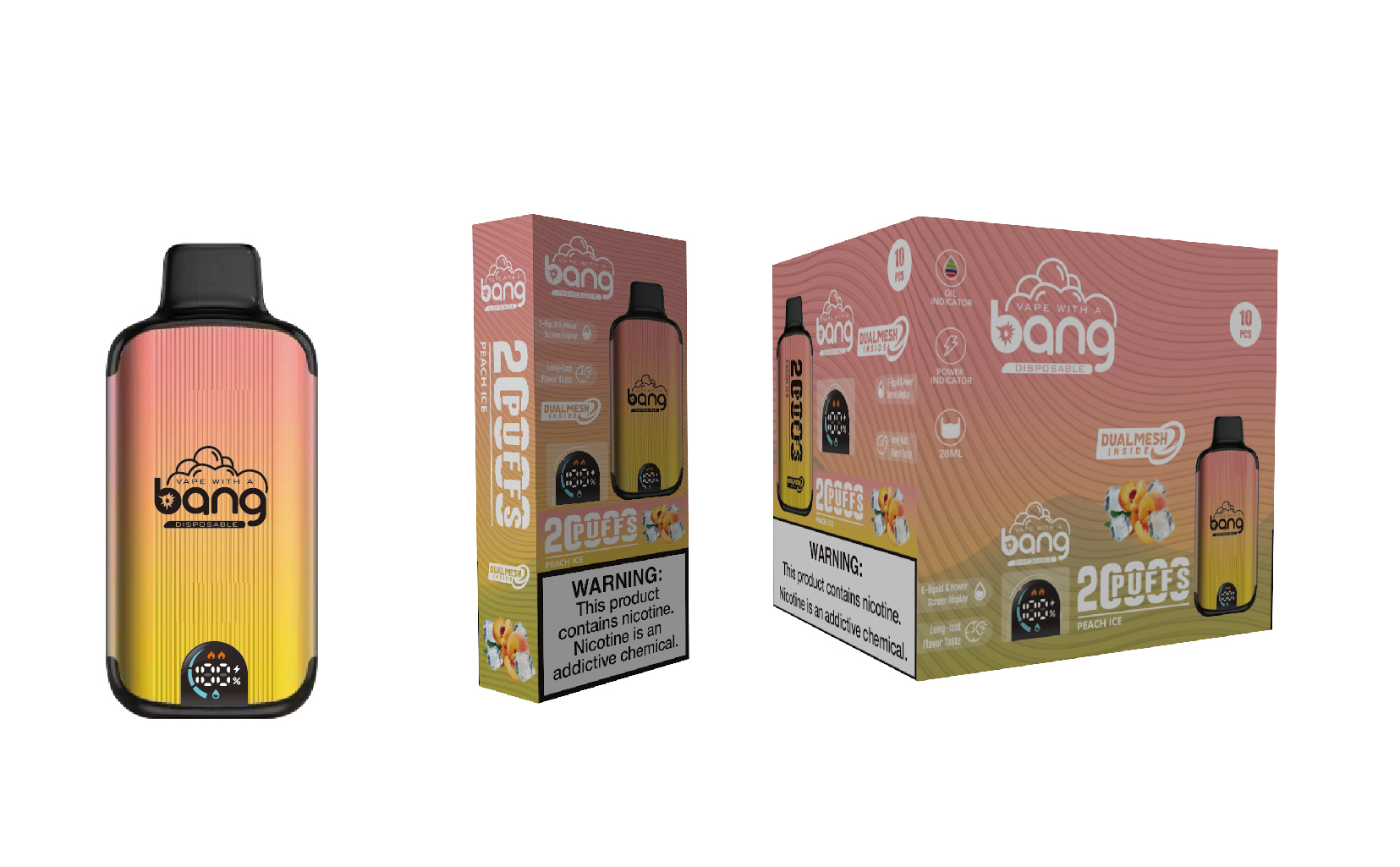 BANG  20000 PUFFS DSK001 in stock 10pcs/set