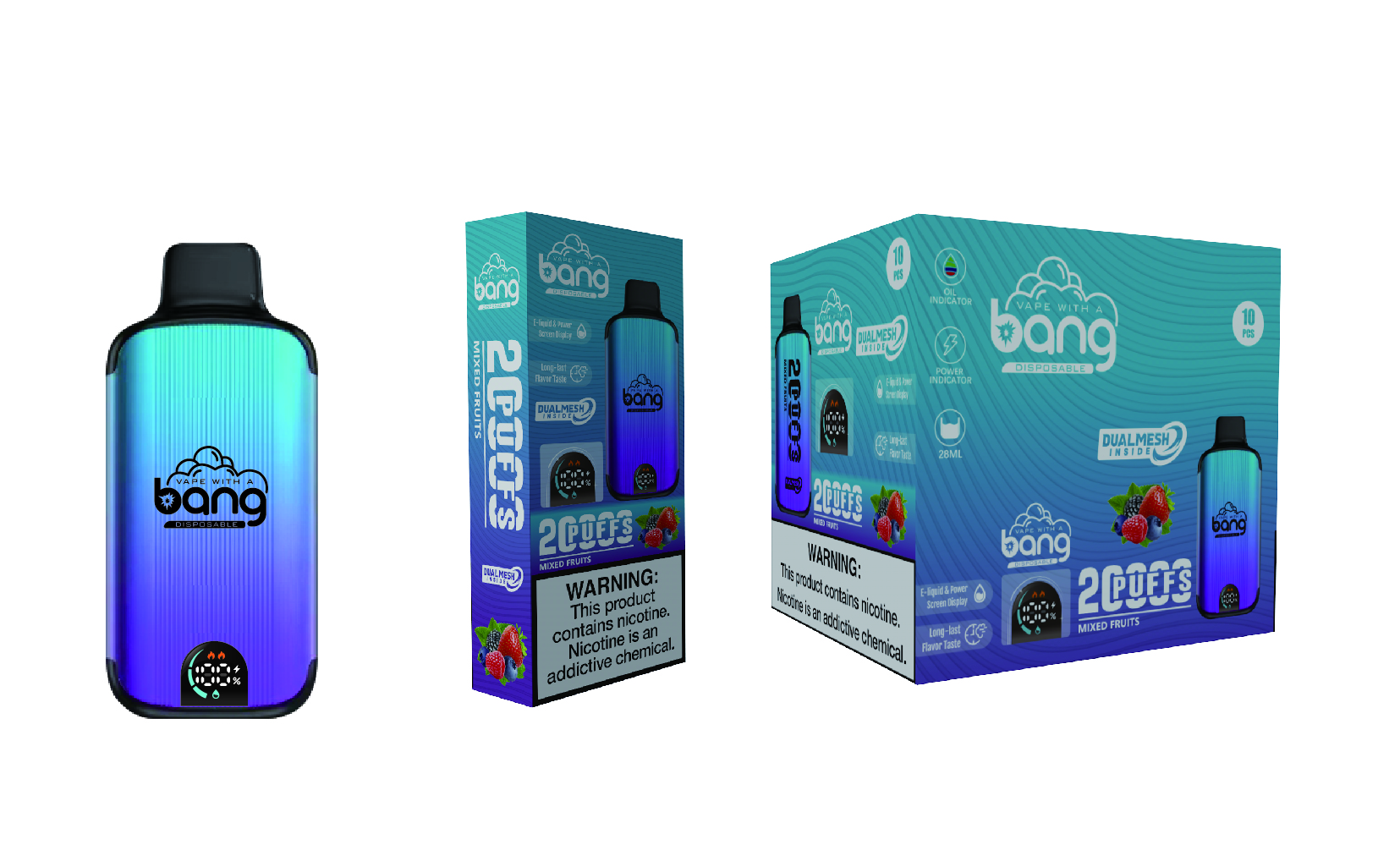 BANG  20000 PUFFS DSK001 in stock 10pcs/set