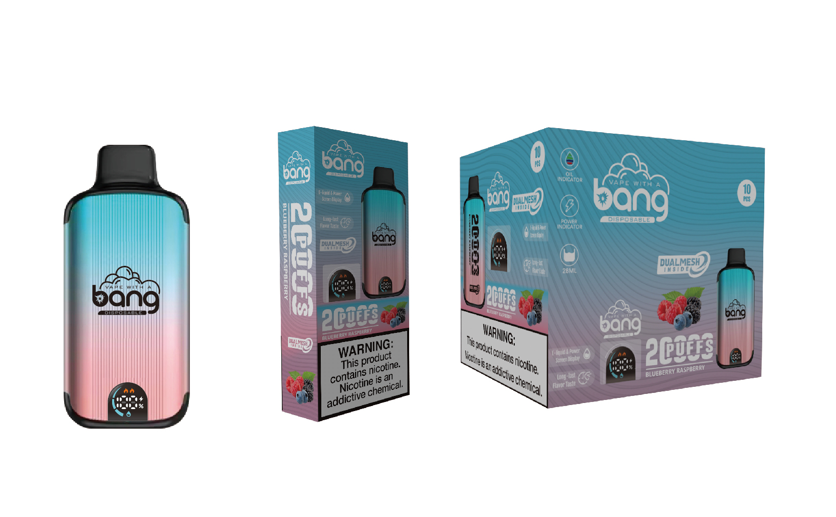 BANG  20000 PUFFS DSK001 in stock 10pcs/set